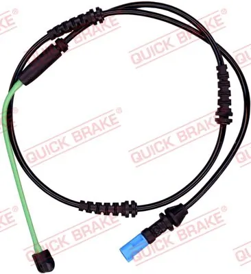 Warning Contact, brake pad wear